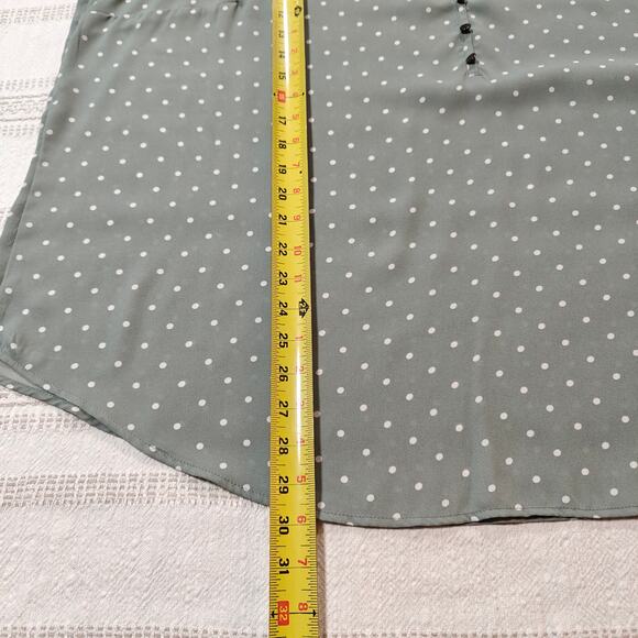 Maurices 24/7 Polka Dot Scoop Neck Tank Top Size 3X NWT - Picture 4 of 7